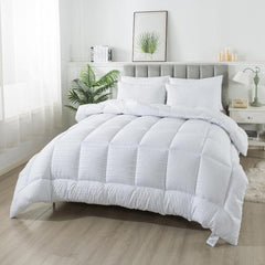 Riccardo Valeria Luxury Hotel-Quality Microfibre Duvet | Ultra Soft & Lightweight | All-Season Comforter | Hypoallergenic & Breathable | Premium Bedding for Cozy Sleep | Easy Care & Durable | Fast UK Shipping