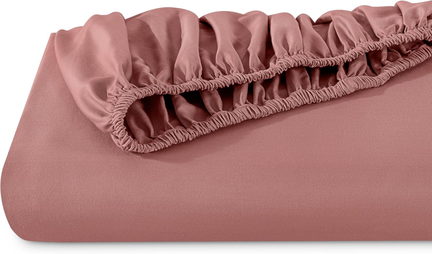 Riccardo Valeria 100- Cotton Sateen Fitted Sheet – Luxury Hotel Quality, Deep Pocket up to 16", Ultra Soft & Breathable, 300 Thread Count, Wrinkle-Free, Cooling, Hypoallergenic, Fade Resistant