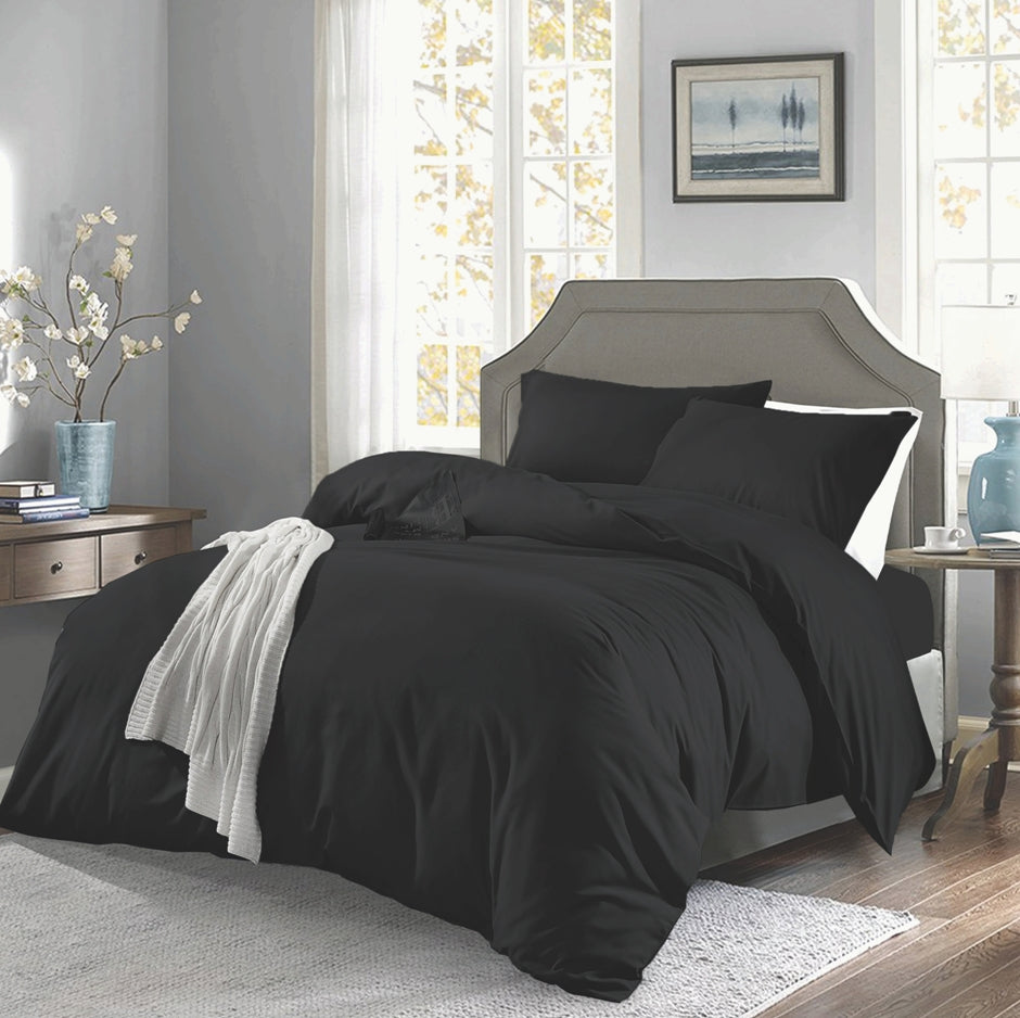 Egyptian Duvet Complete Set white Color