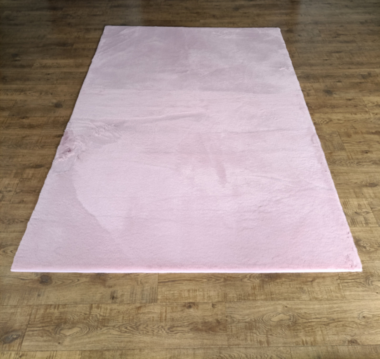 RABBIT FUR RUGS(Blush pink)