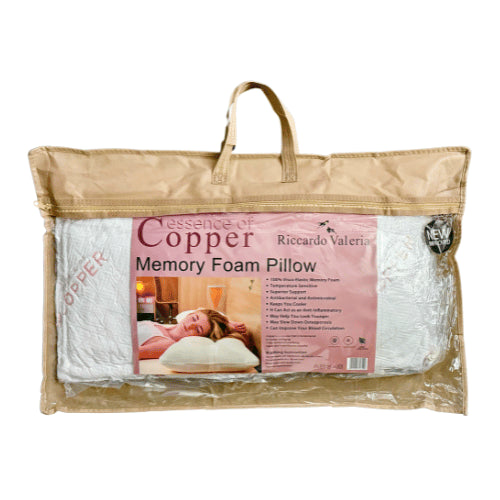 Memory Foam Copper Pillow