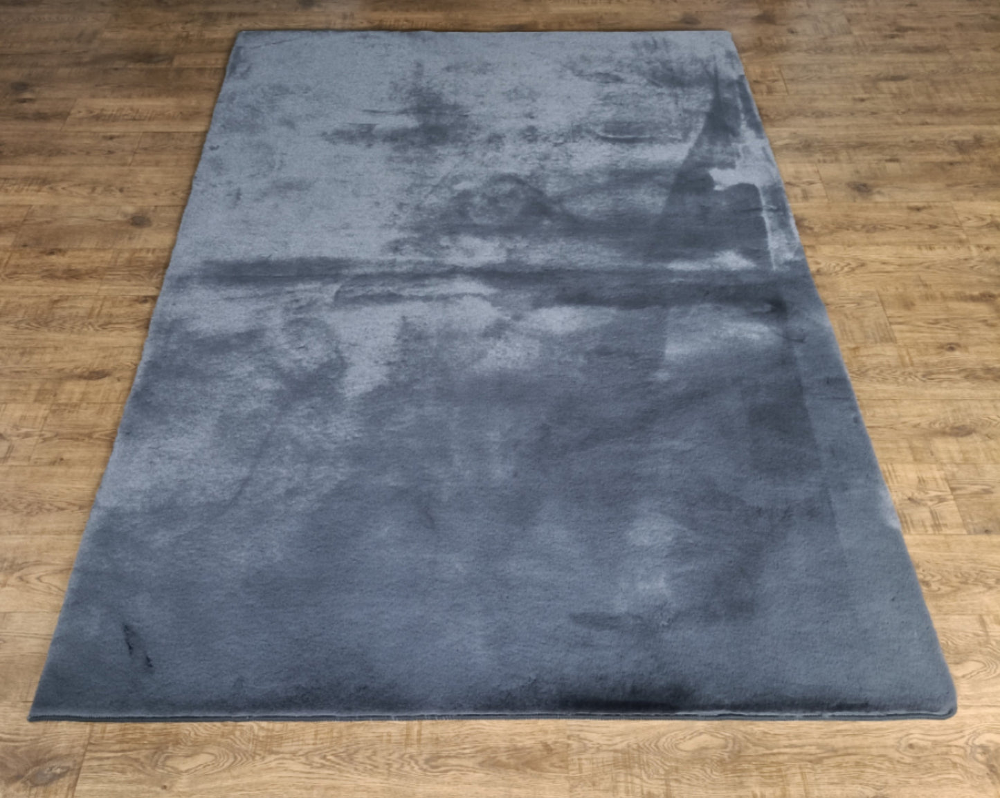 RABBIT FUR RUGS(Charcoal)