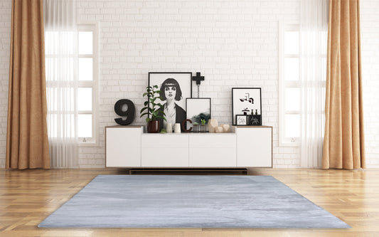 RABBIT FUR RUGS(Grey)