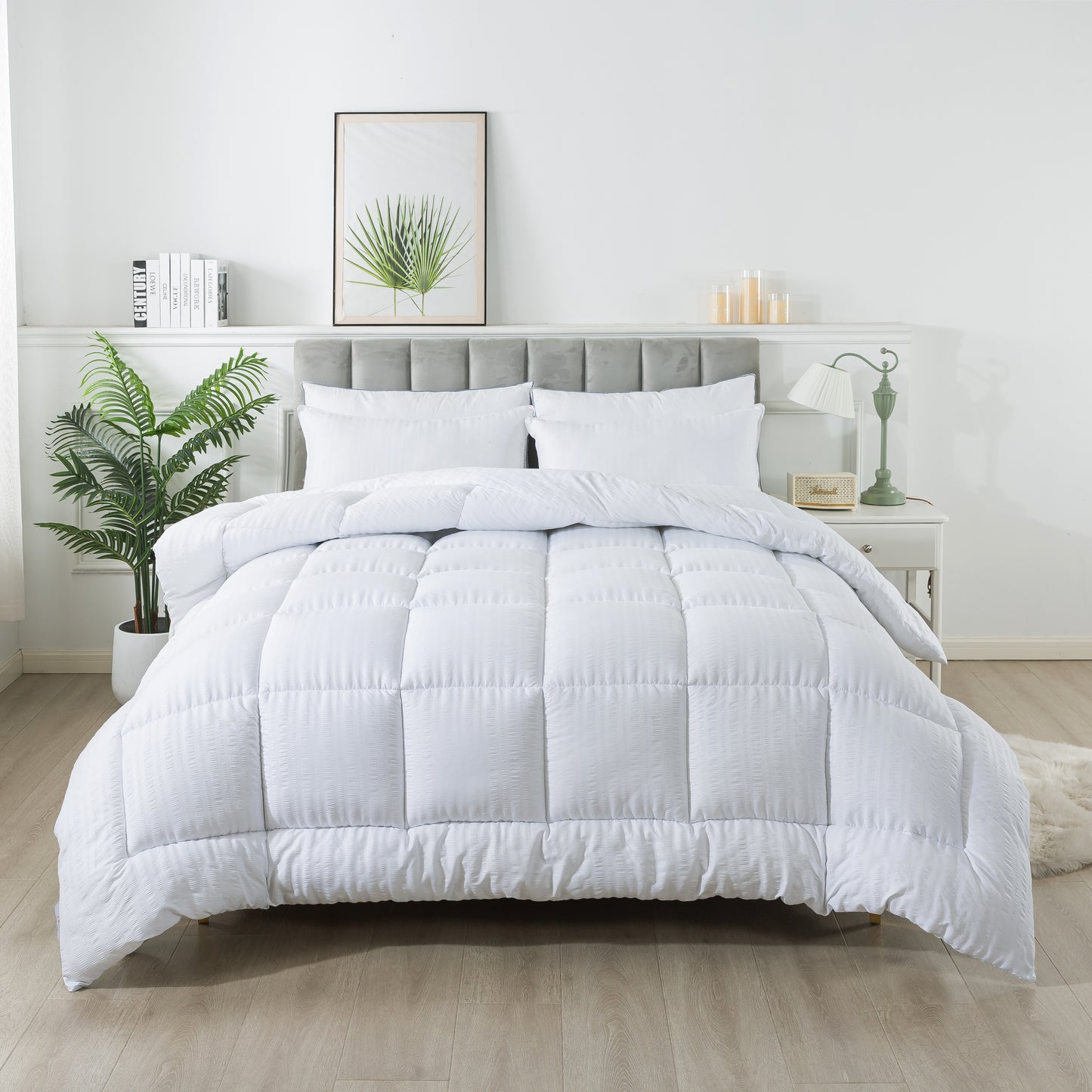 White Duck Feather and Down Duvet