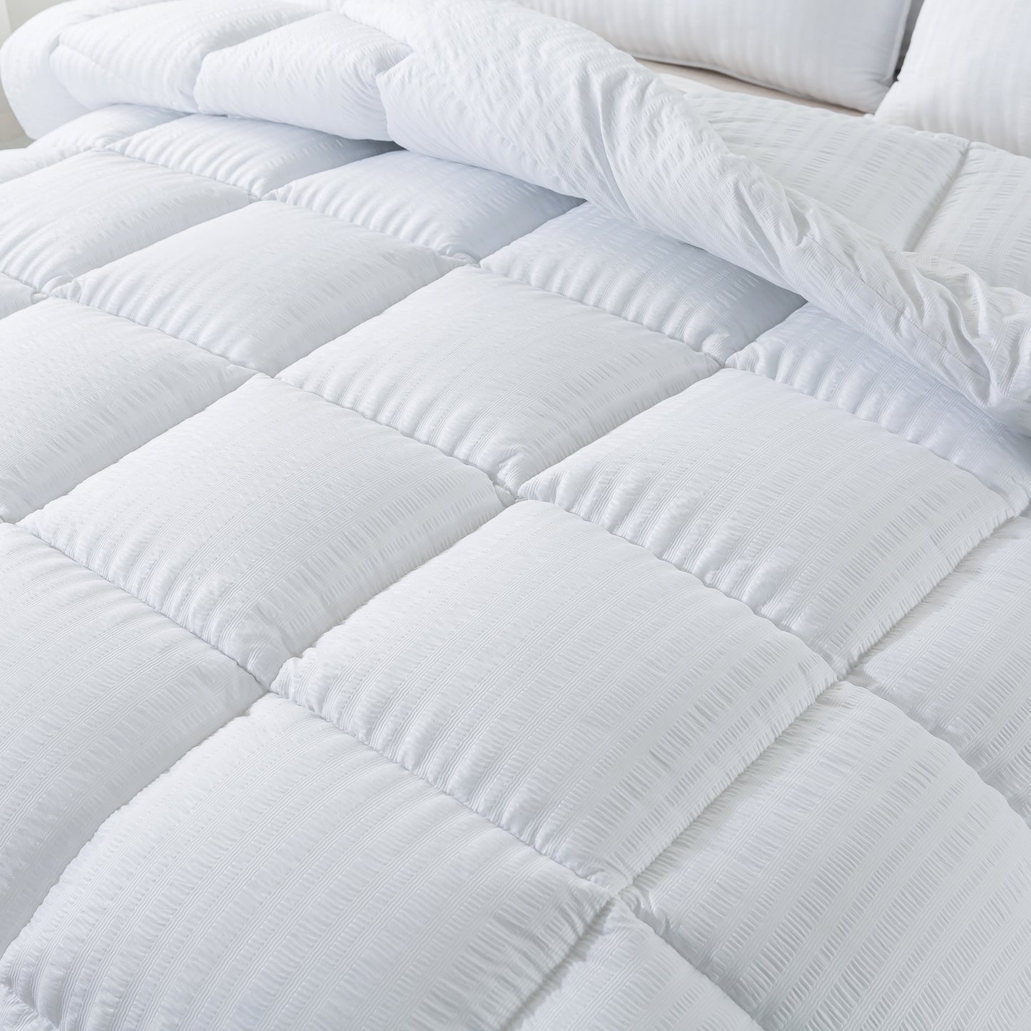 White Duck Feather and Down Duvet