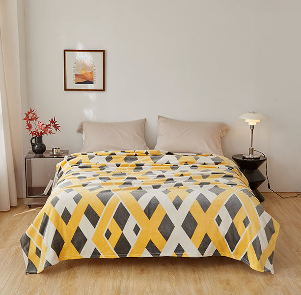 Flannel throw M-3