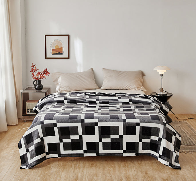 Flannel throw M-3