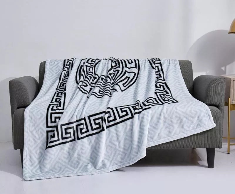 Luxury 2 Ply Heavy Blanket Thick Warm Soft Bed throw Double Sided 200 cm x240 cm